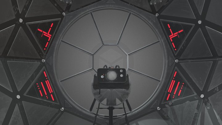 Tie Fighter Cockpit Version 2 3D Model