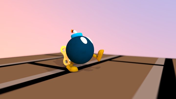 Bob Omb 3d Models Sketchfab