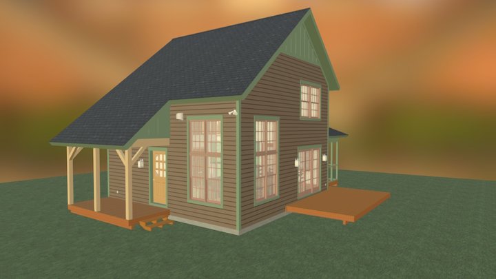 Camp Gene 3D Model