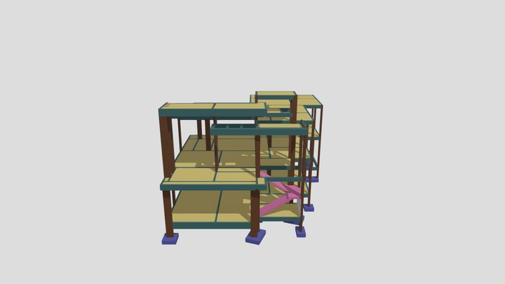 ESTRUTURAL ARTUR PATRICIA 3D Model