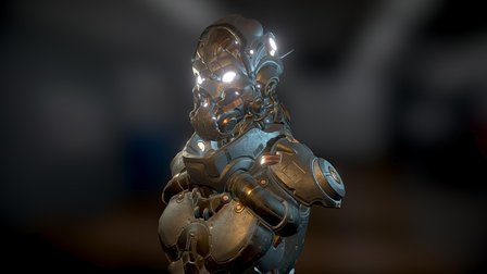 Cyber armor 3D Model