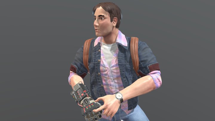 Stranded Treveller 3D Model