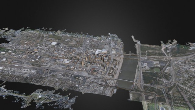St Louis Photogrammetric Reconstruction 3D Model