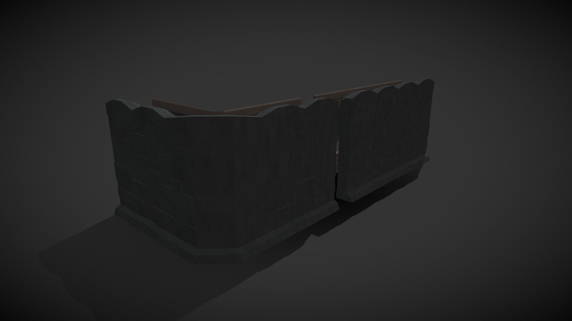 Wall Segments (Outer Corner & Straight)