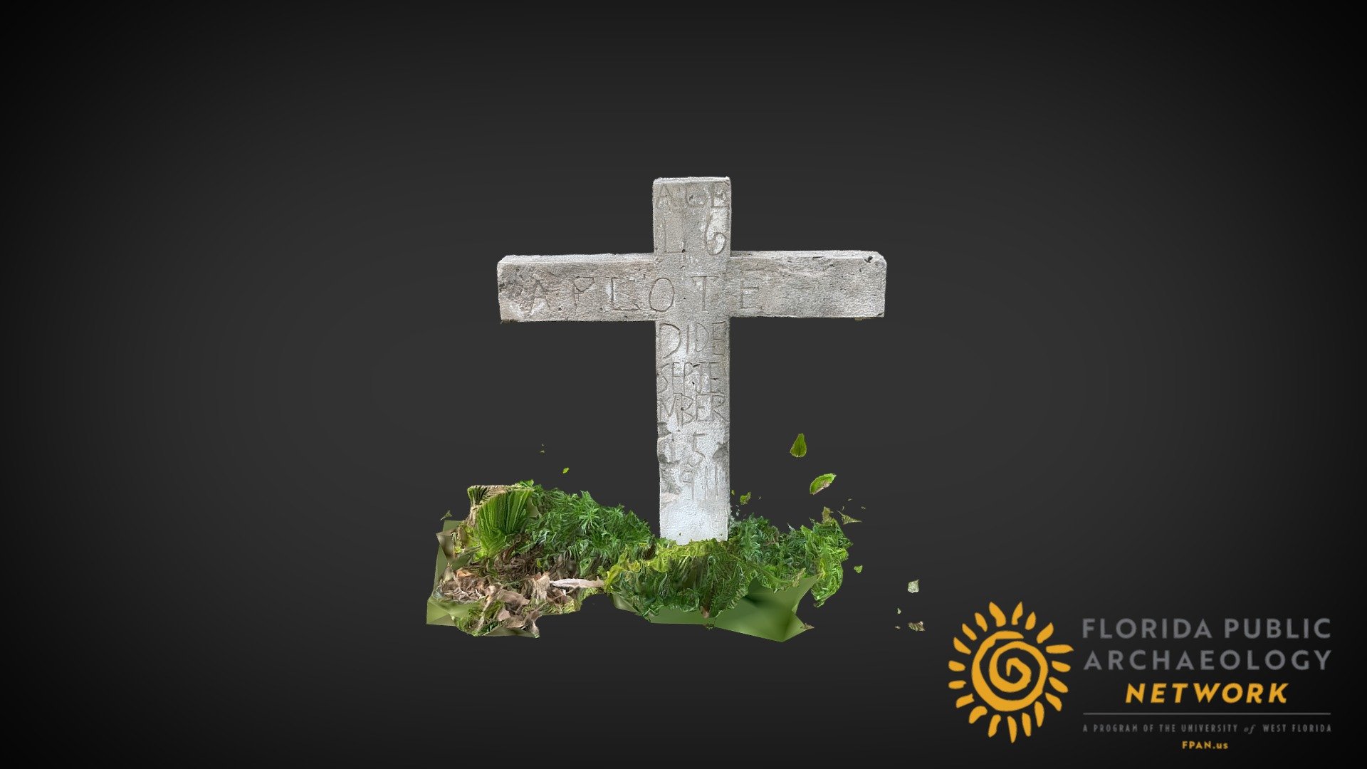 Vernacular Cross Headstone- RealityScan