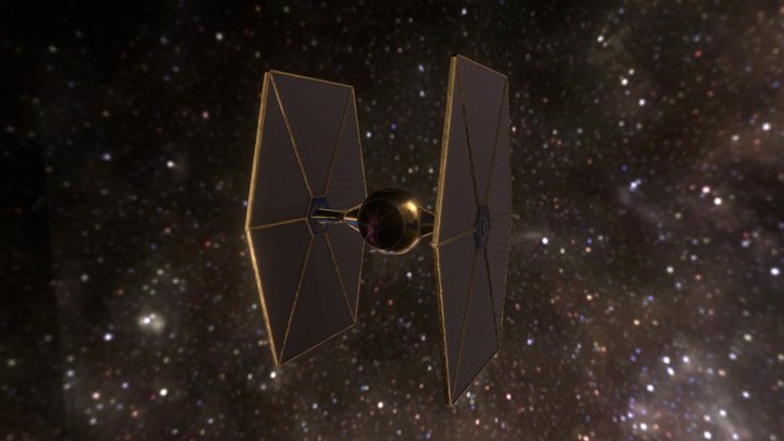 Tie Fighter ( Old Guard ) 3D Model