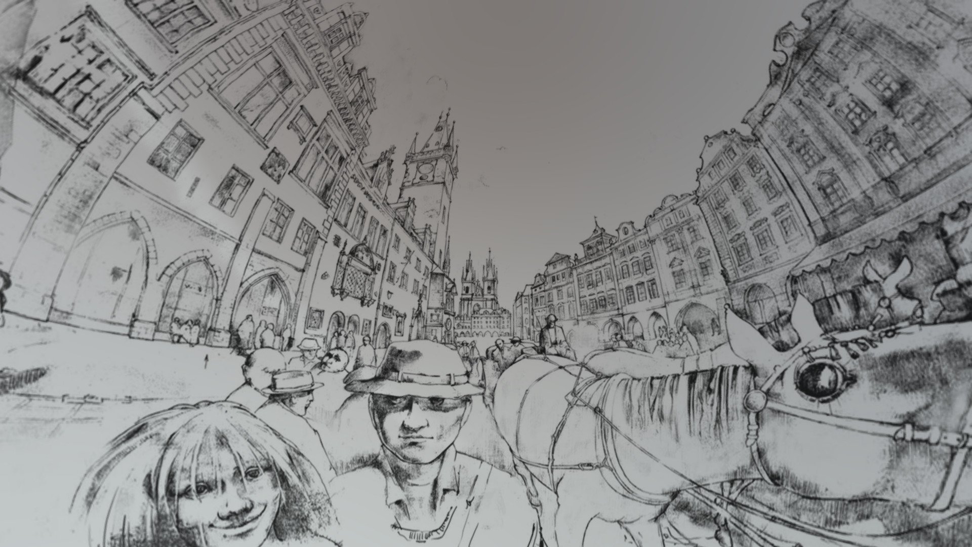 Staroměstské náměstí v Praze. 2010
