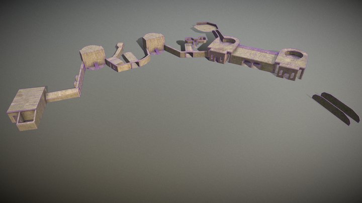 Fort Lytton 3D Model