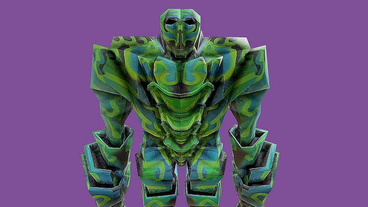 Iron A 3D Model