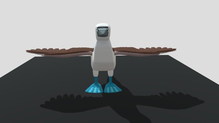 Blue footed booby [for my Zootopia Fan Film] – Free 3D Model STL