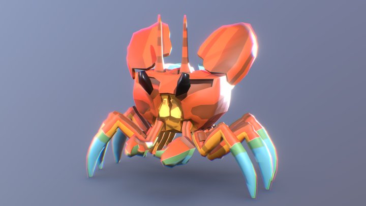 The Sunset Scarab 1 3D Model