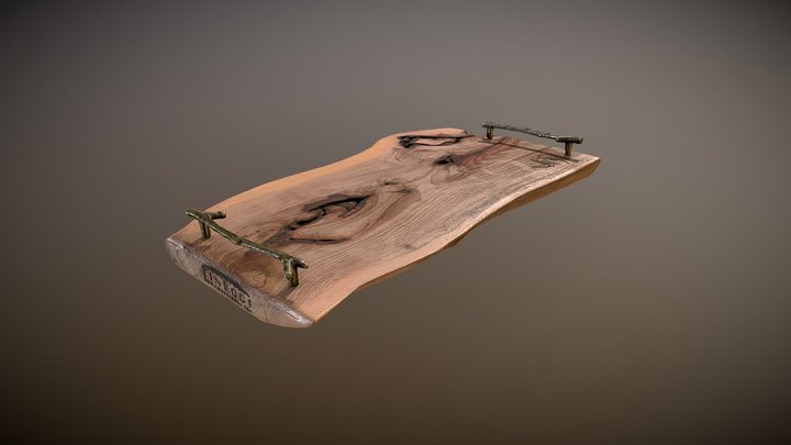 Charcuterie Board Tray SD-Fast Sample 3D Scan 3D Model