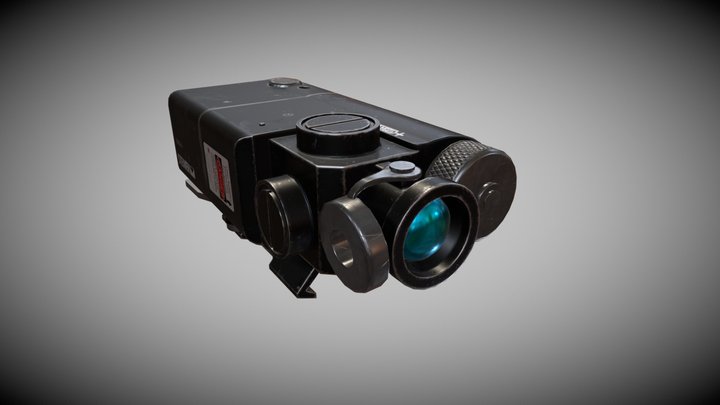 Offset: Tactical Aiming Laser  (OTAL-A) Steiner 3D Model