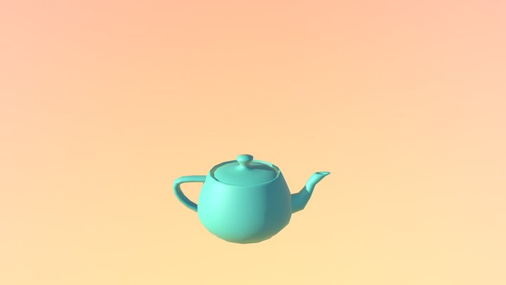 Teapot Animation Test 3D Model
