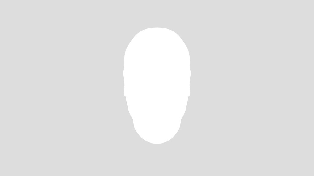 Asian Man Head Base Mesh