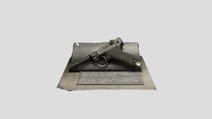 Warsaw Uprising - WW2 Sidearm 3D Model