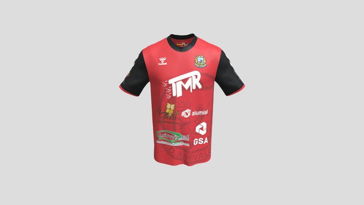 MUESTRA  3D CAMISETA BASIC 3D Model