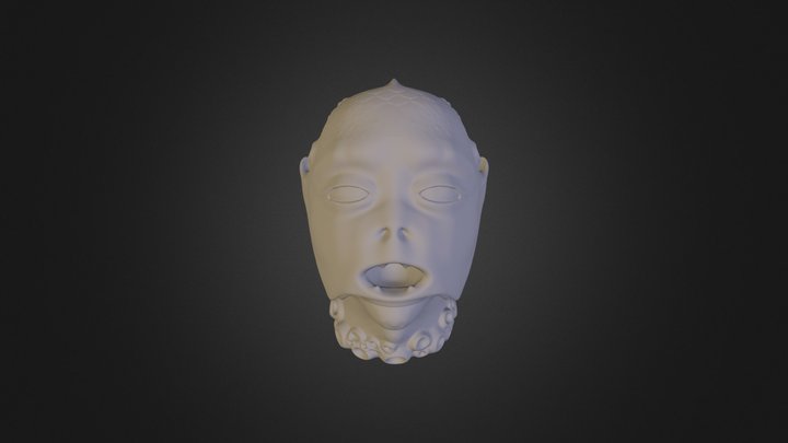 Aquatic Feature Sculpt 3D Model