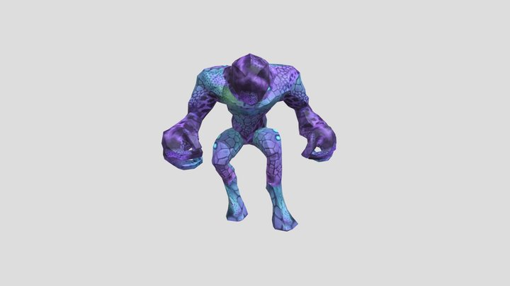 Reptile :Animation (run)model free unity – Gratis 3D-model STL