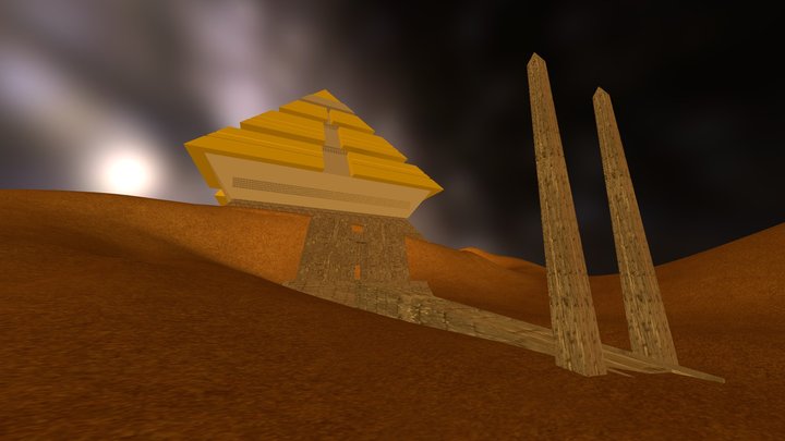Stargate Pyramid 3D Model