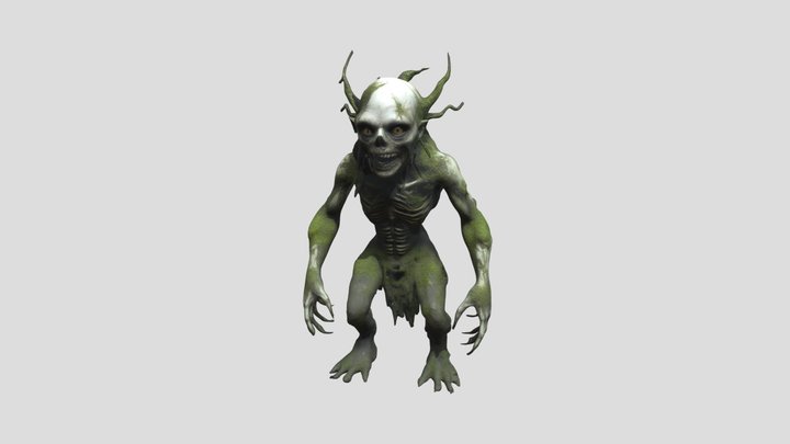 an halloween monster 3D Model