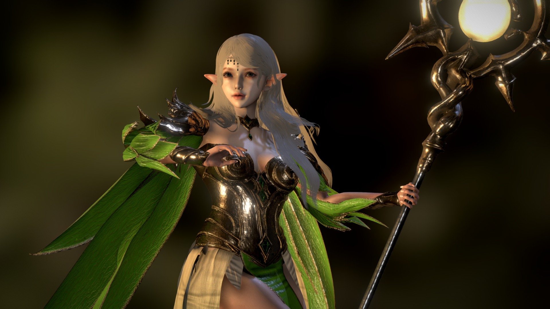 Elf Girl - GameReady Download - 3D model by Cssia [1d373d7] - Sketchfab