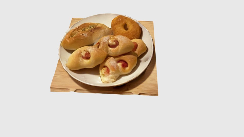 Bacon epi,bread,homemade