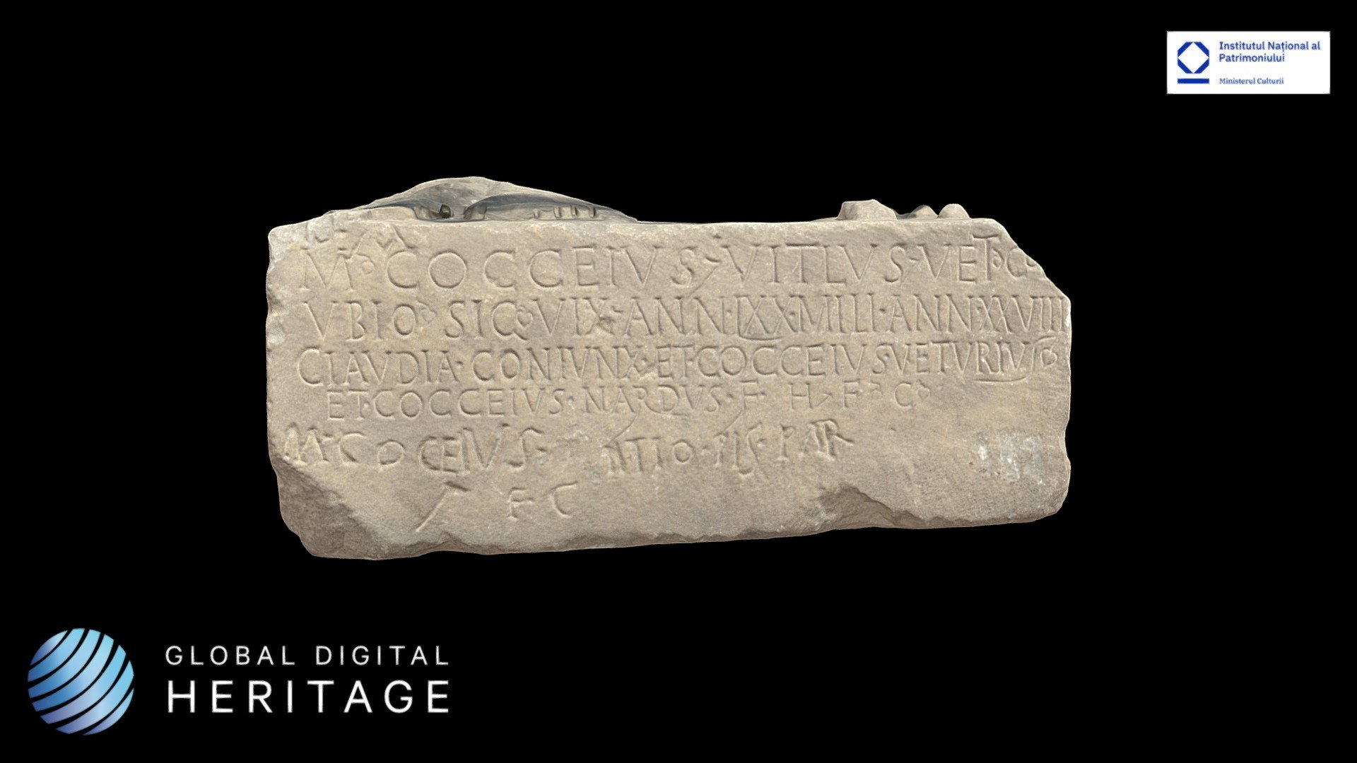 Funerary stele - Download Free 3D model by Global Digital Heritage and ...
