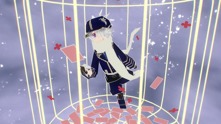 Lag Seeing Tegami Bachi 3D Model