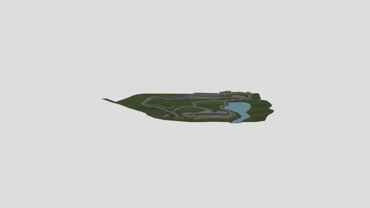 Race Track (23mb glb) 3D Model