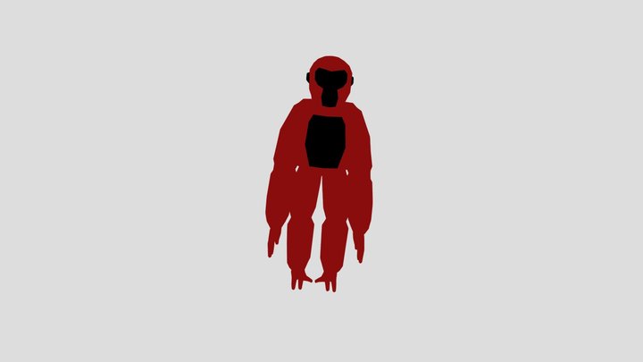 gorilla_tag_rig_with_legs 3D Model