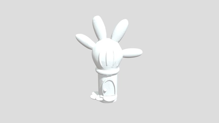 Glove Tower 3D Model