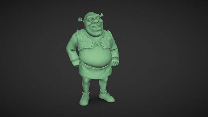 Shrek 3D Model