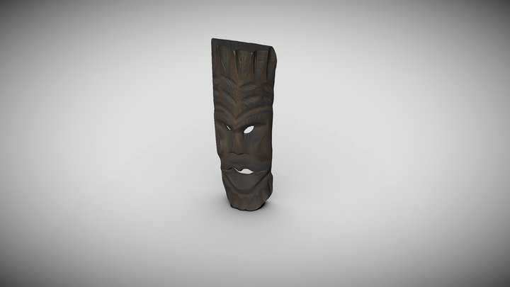 African mask 3D Model