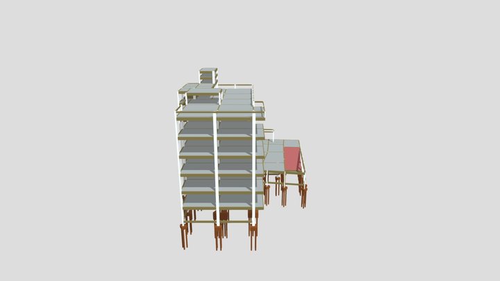 Obra 2078.1 - Estrutural Alagoinhas 3D Model