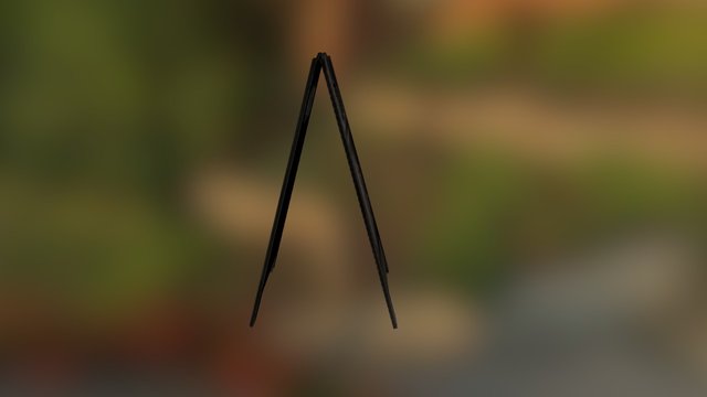 Noir Sign 3D Model