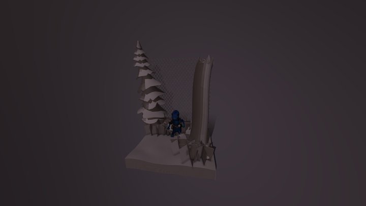 diorama (in proces) 3D Model