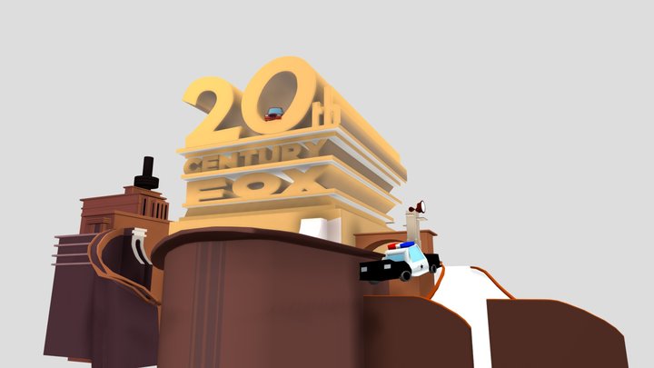 20th-century-fox-cannonball-run-variant 3D Model