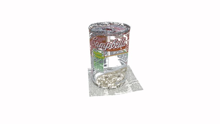 Campbell's Soup 3D Model