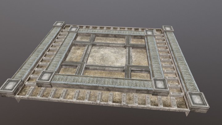 Roof Tile 3D Model