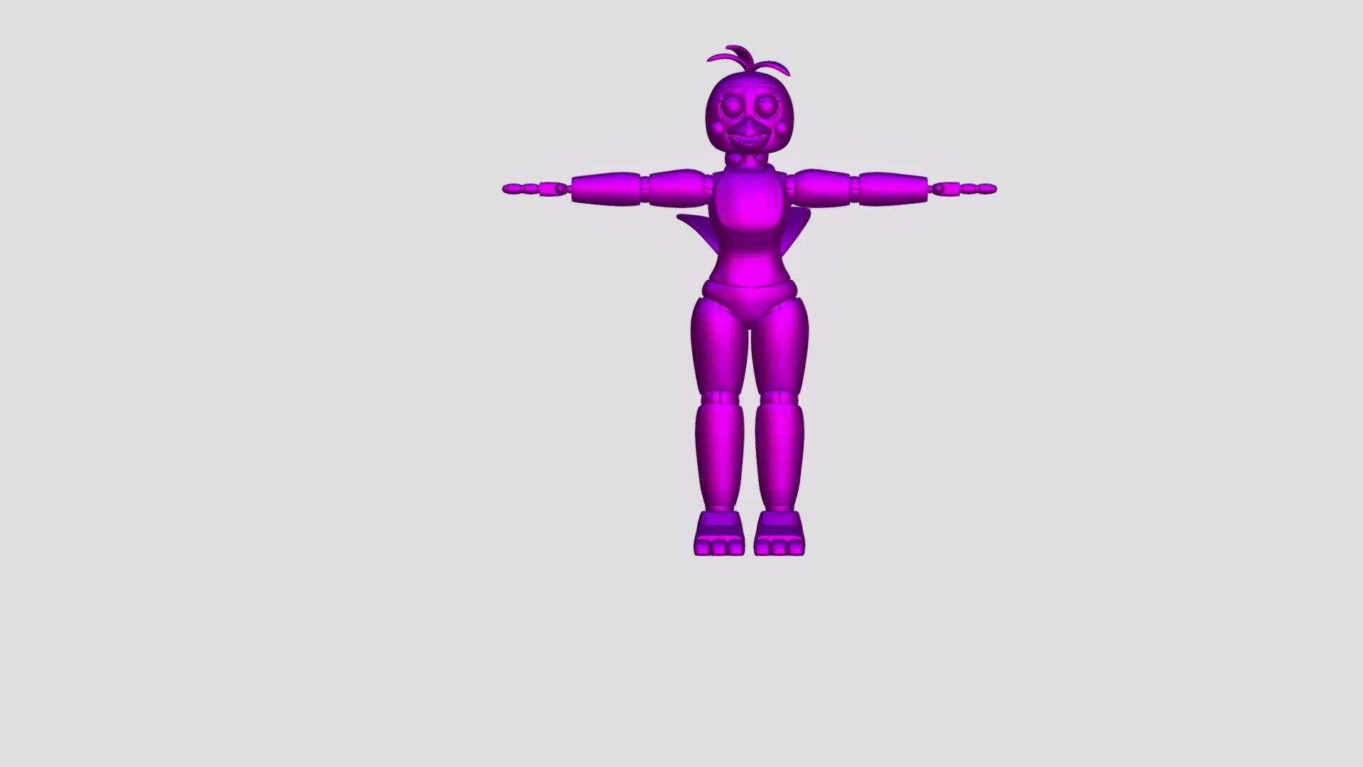Stylised Toy Chica