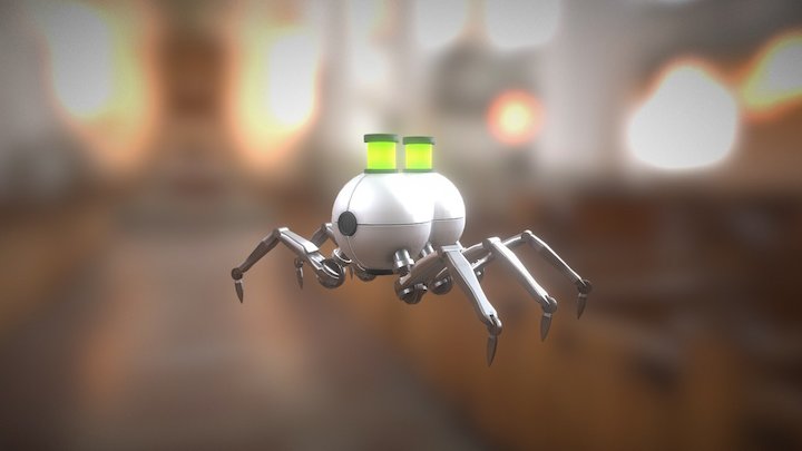Test Spider 3D Model