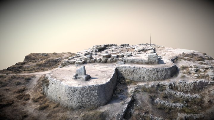 Tell Balata ruins 3D Model