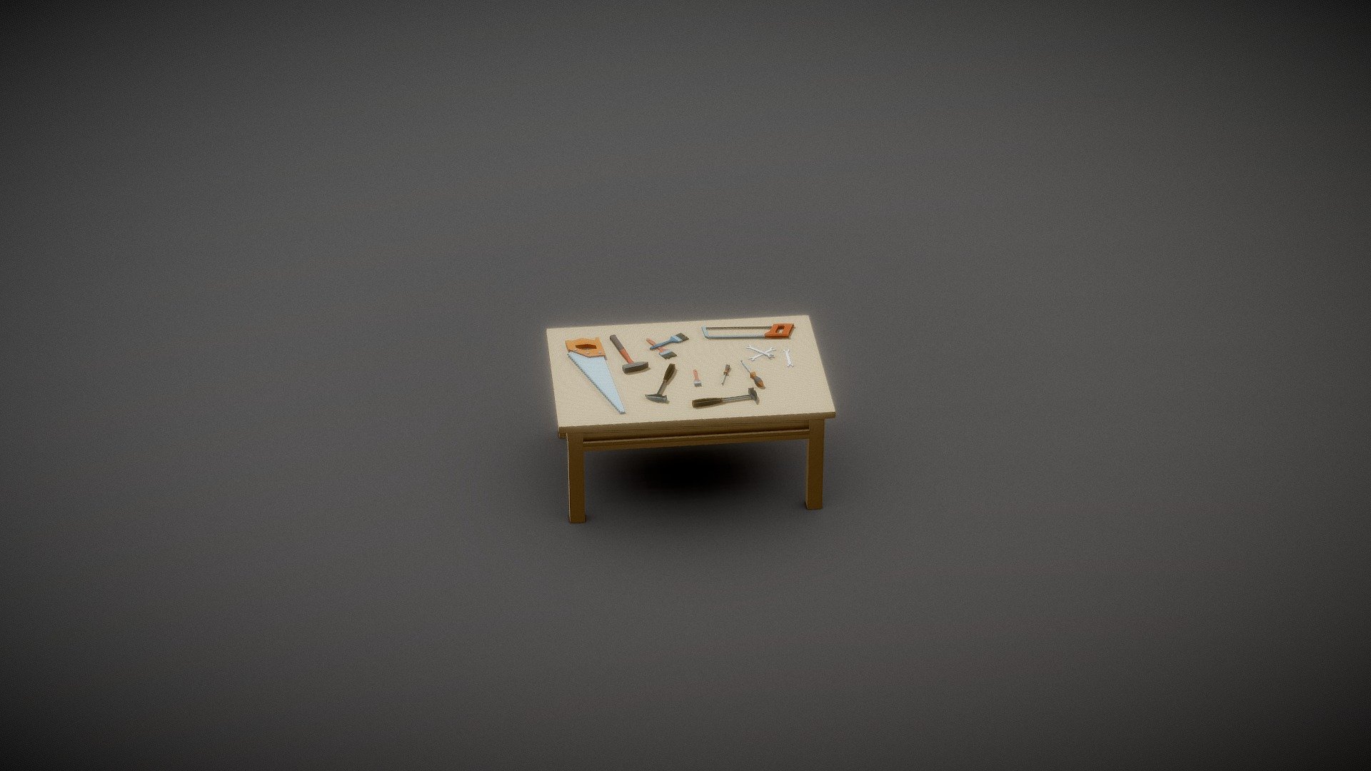LowPoly Industrial Tools vol. 1