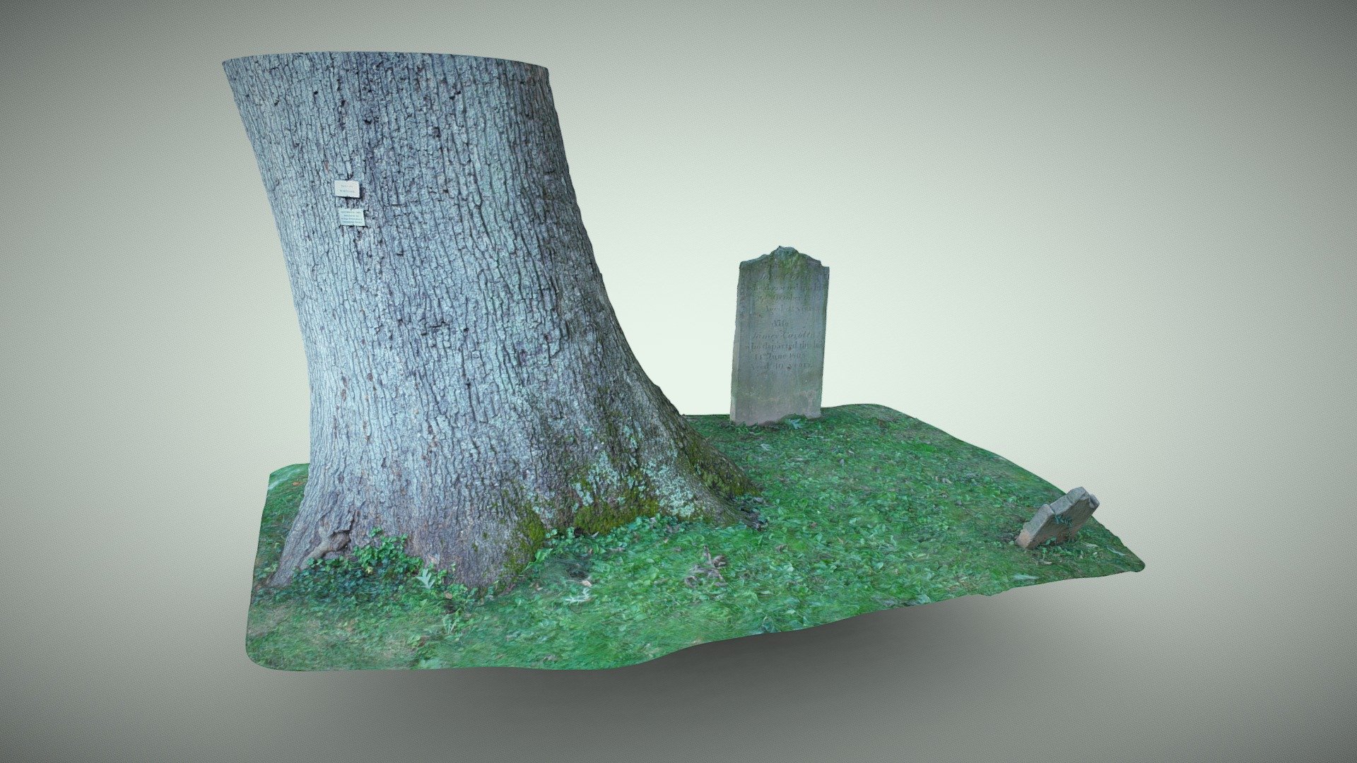 Old Headstone in Falls Church Episcopal Cemetery