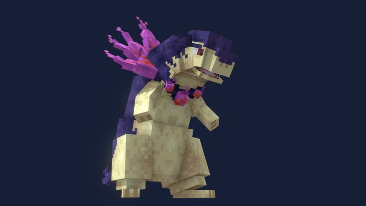 Hisuian typhlosion [PokeBedrock] 3D Model
