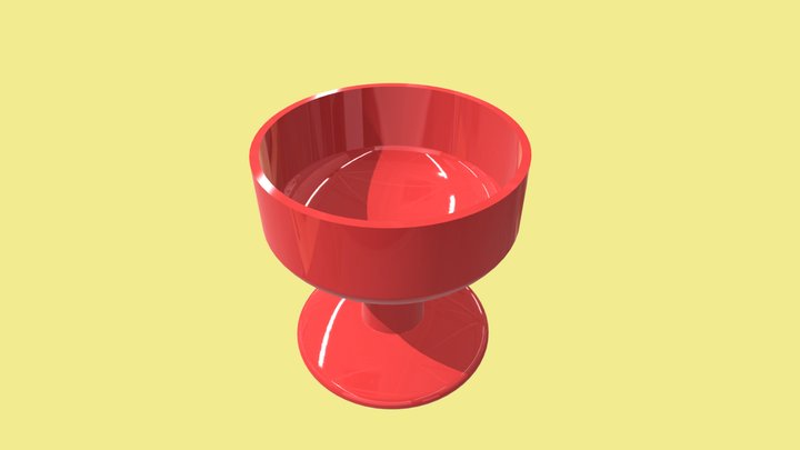 Verre 3D [Illustrator] 3D Model
