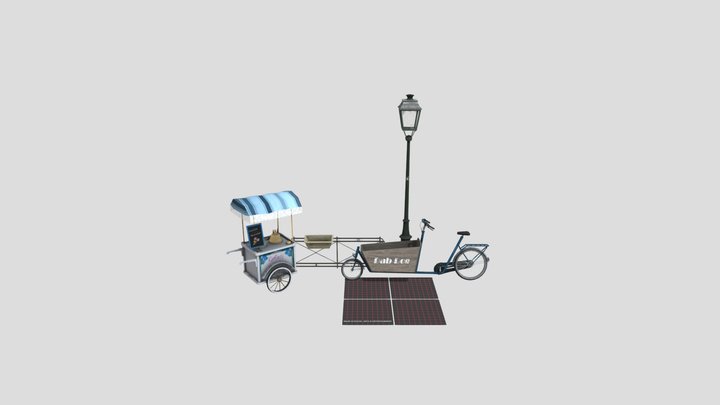 Modern Annecy props - DAE Assignment 3D Model