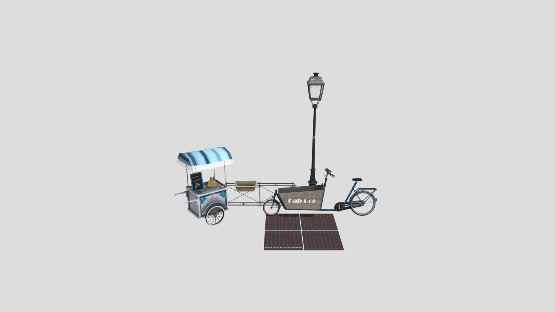 Modern Annecy props - DAE Assignment