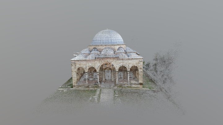Zinzirli Mosque sparse point cloud 3D Model